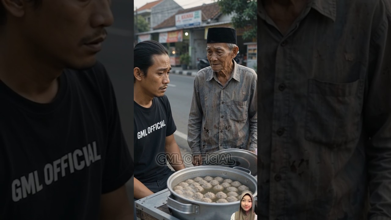 tukang bakso dan tas berisi uang ratusan juta
