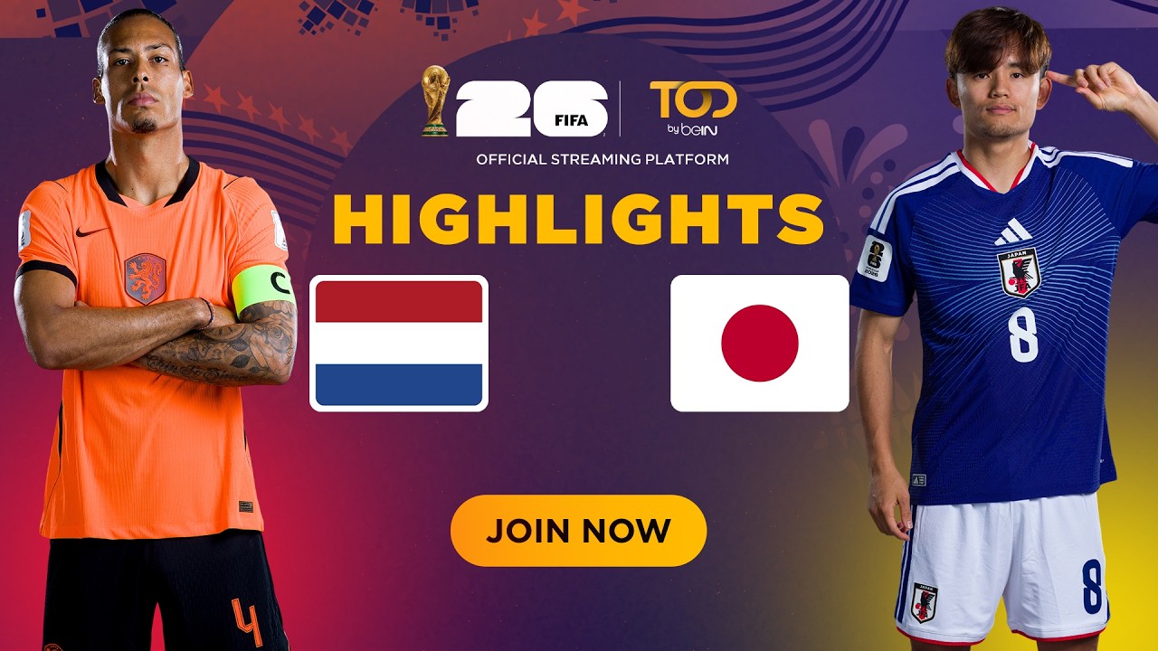 Netherlands vs Japan Highlight | FIFA World Cup 2026™