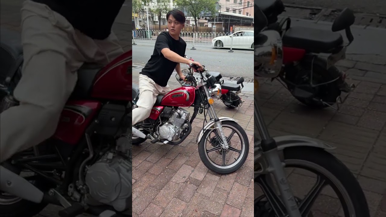 YANLIŞ KİŞİNİN MOTORUNA BİNDİ!!