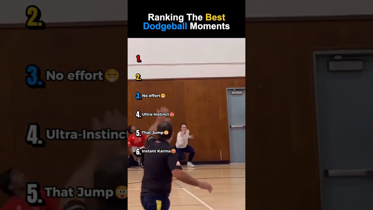 Ranking The Best Dodgeball Moments🤯