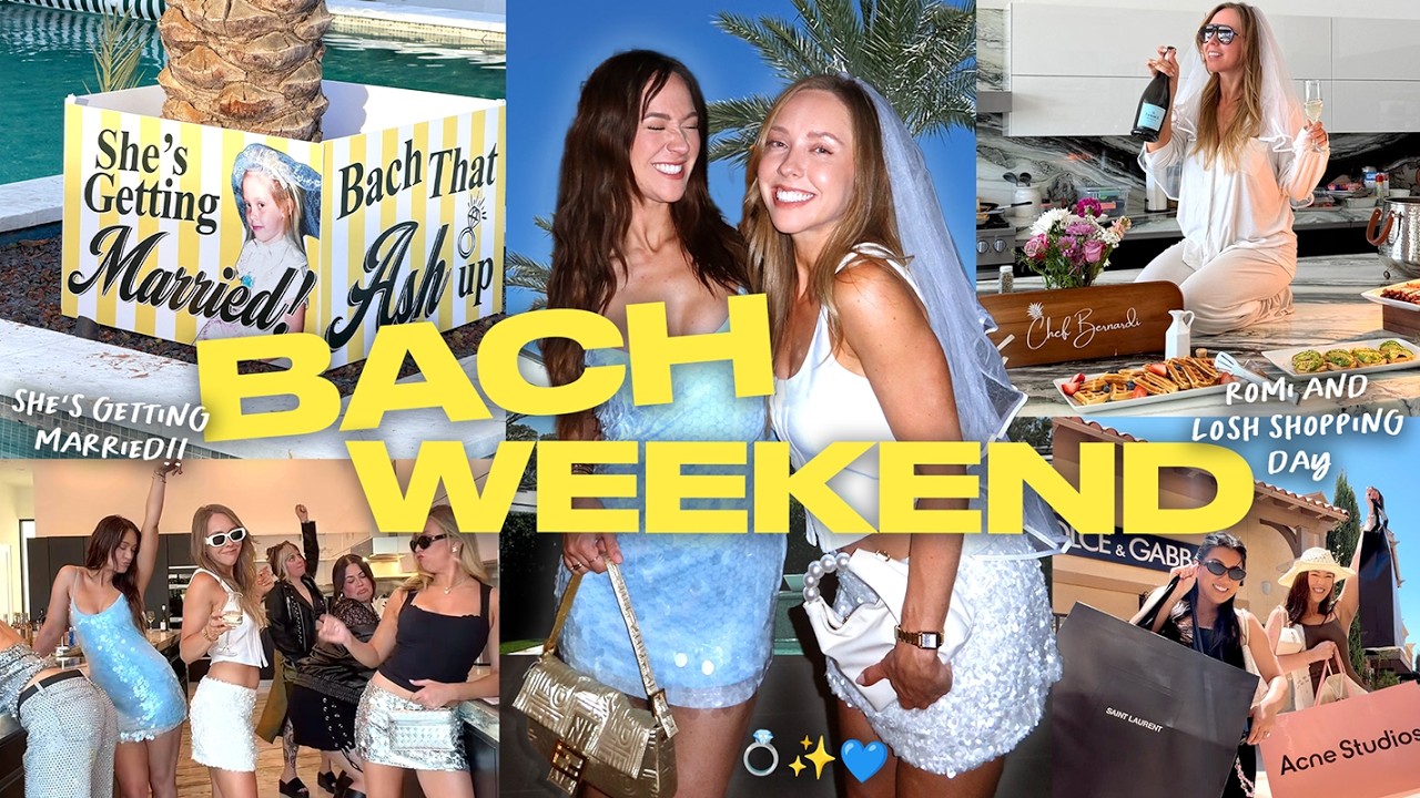 IT'S BACHELORETTE WEEKEND!! 💍🍾👙