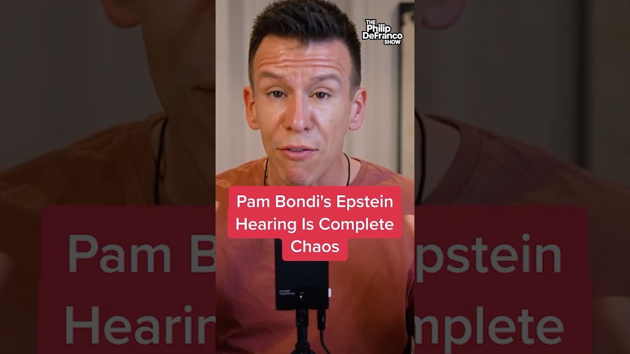 Pam Bondi’s Epstein Hearing Is Complete Chaos - Published by DeFranco News Clips
