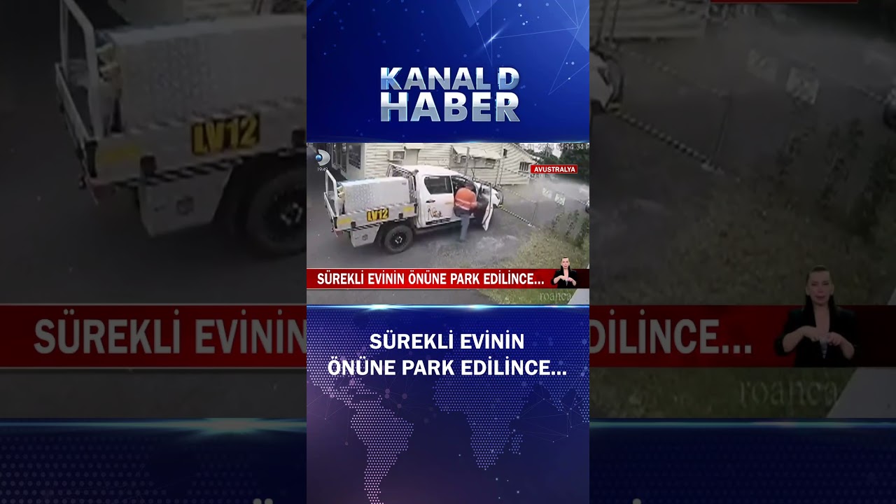 Farklı Bir Çözüm Buldu! Sürekli Evinin Önüne Park Edilince...