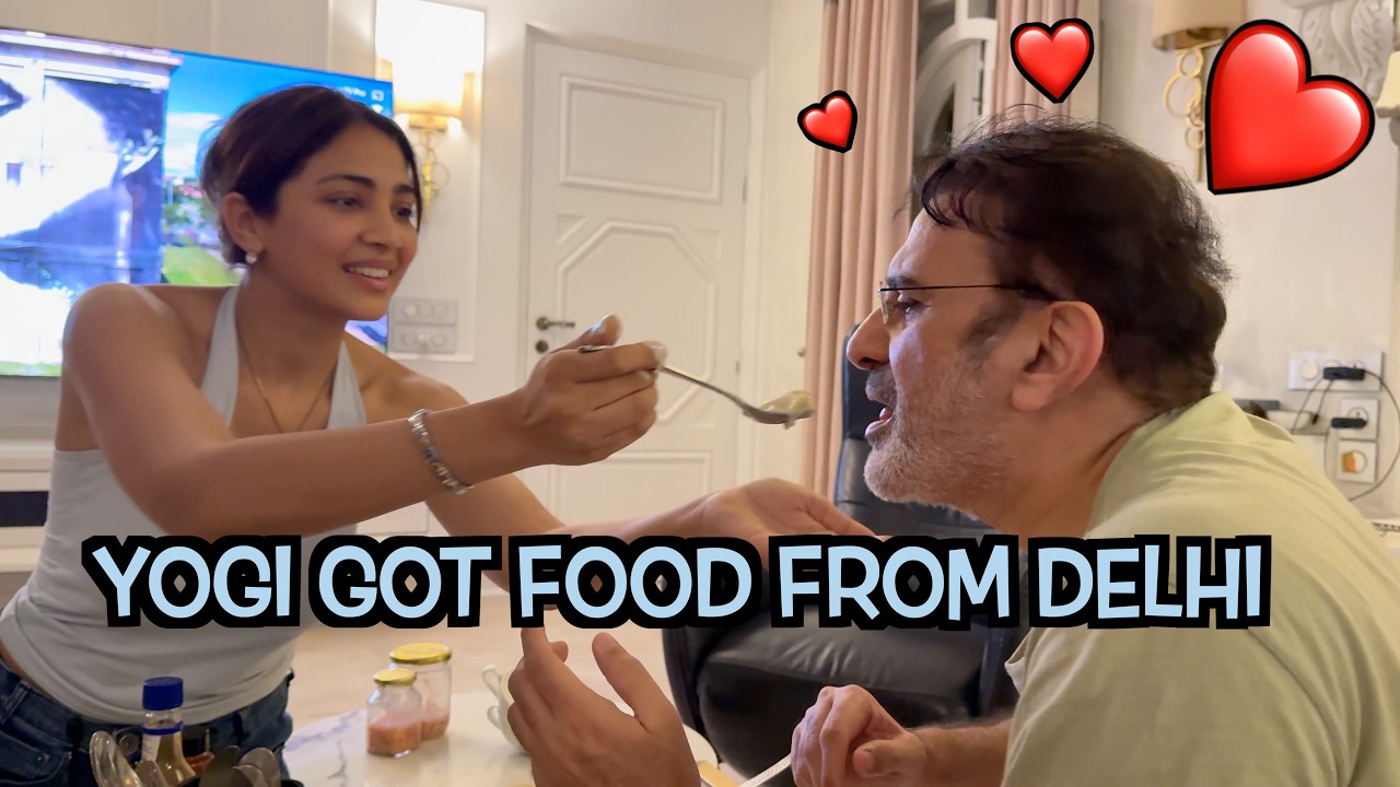 YOGI GOT MOMO & NOODLES FROM DELHI FOR THE FULL FAM ❤️ - S3E115