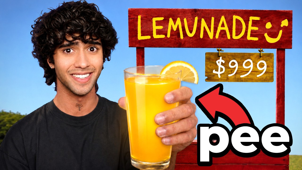 I Opened a Lemonade Stand (it's pee)