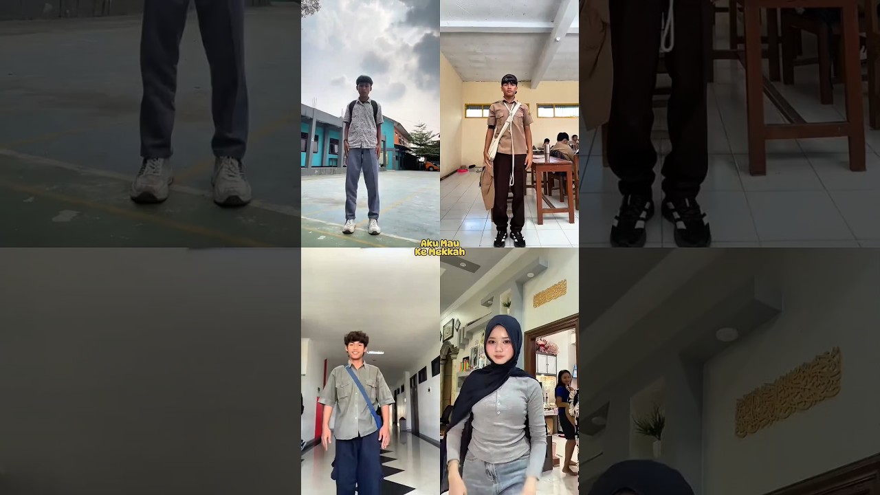 Aku Mau Ke Mekkah Berkeliling Keliling Kabah | Dance Tiktok Terbaru #dancetiktok #trendtiktok #trend