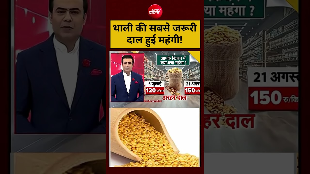 Arhar Dal Price Hike: थाली की सबसे जरूरी दाल हुई महंगी! Syed Suhail #arhardaal