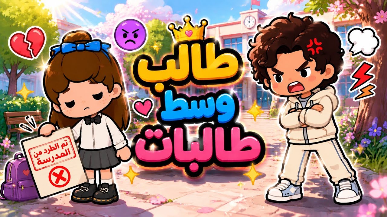 طالب وسط طالبات 9: ميسون تعاقبت وعبدالله قرر يعيش حياته 😂‼️✨ | توكا بوكا