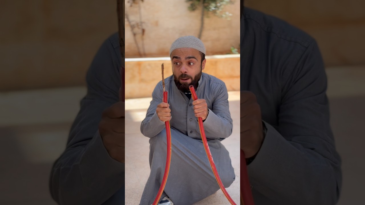 حطيت خشبة بقلب خرطوم المي 😱😱نهاية غير متوقعة #عبدالله محمد