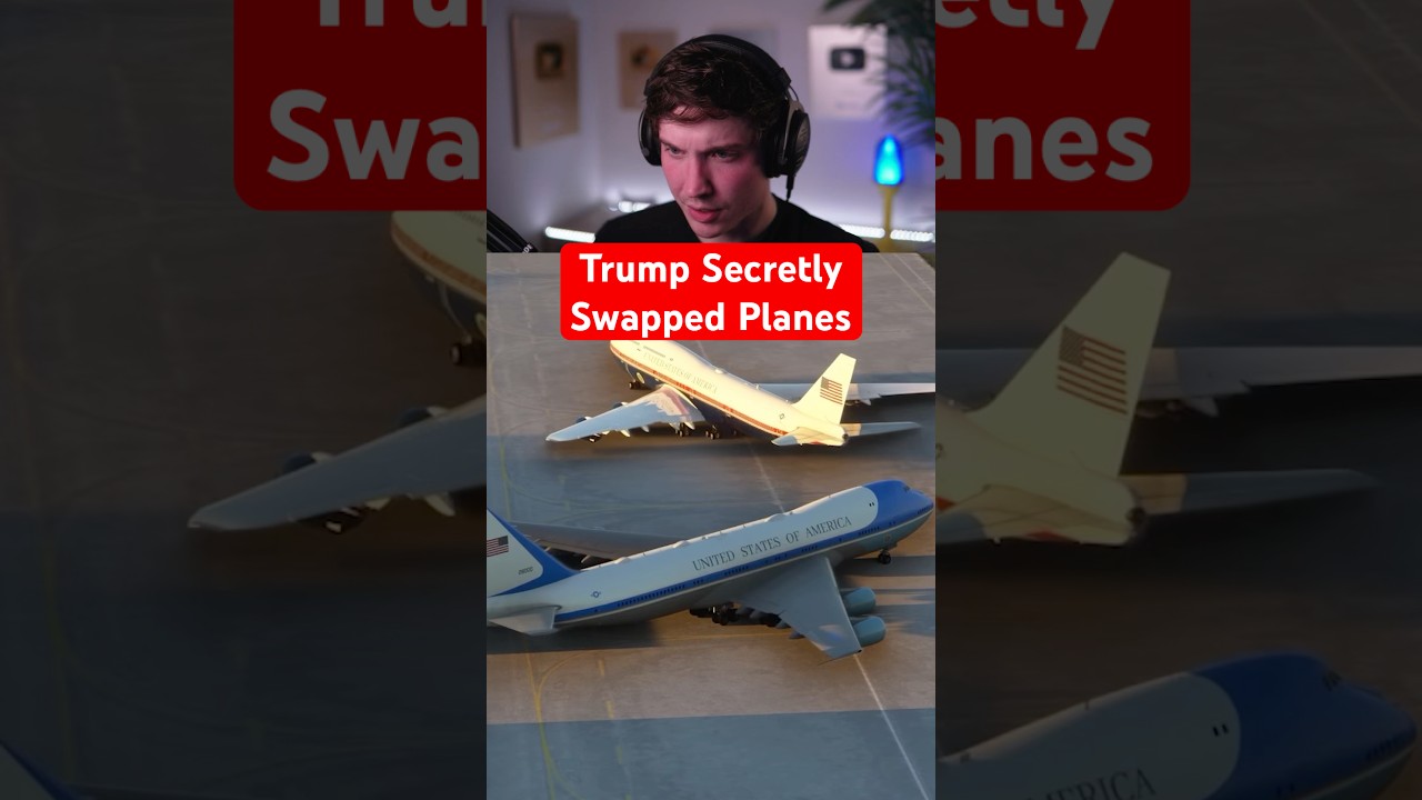 Trump Secretly Swapped Planes