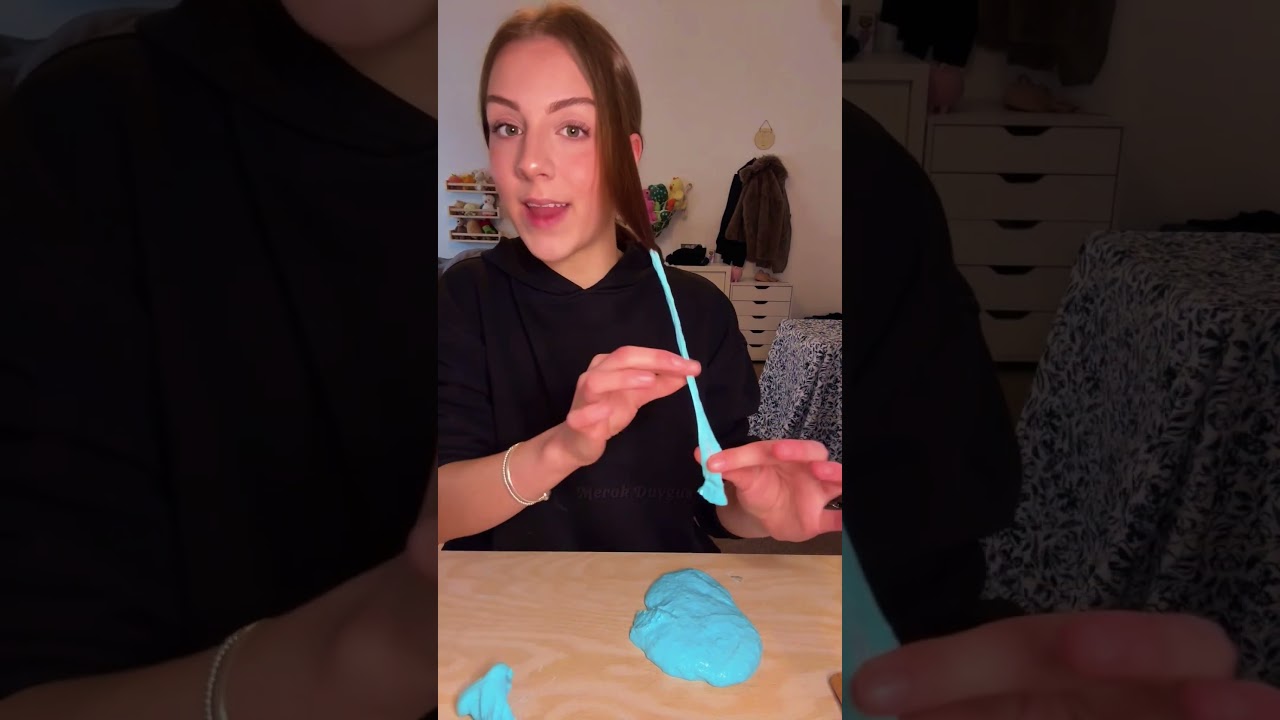 Saçtaki Slime’ı Böyle Çıkardı 💇‍♀️