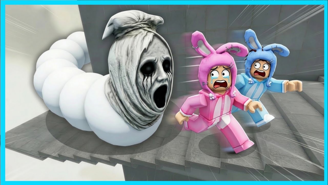 MIPAN & ZUZUZU Di Kejar Hantu Pocing Berbentuk Cacing! ROBLOX