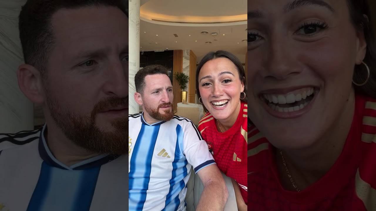 قابلت ميسي قبل ماتش مصر والأرجنتين في دور الـ16 من كأس العالم في أمريكا😨🇪🇬 vs 🇦🇷FIFA World Cup