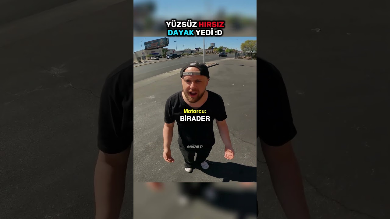 Hırsız, Motoru Çalarken Yakalandı 😳 #shorts