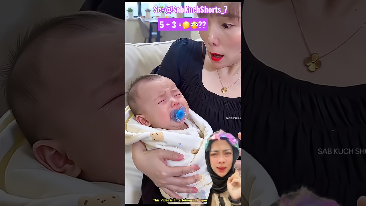 HEH‼️Gara Gara Mama Bersin Papa Jadi Bayi Lagi 😱🤣 SabKuchShorts_7