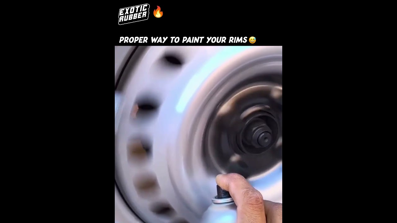 Proper Way To Paint Your Wheels