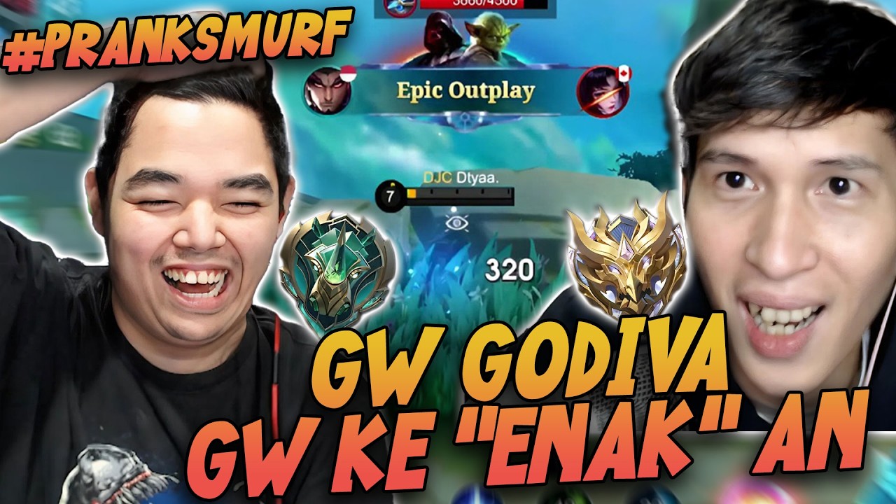 NGESMURF VIP GODIVA EPIC MODE BANTAI!! APAKAH KALI INI AKAN KETAHUAN!? VIRAL DI TIKTOK :))