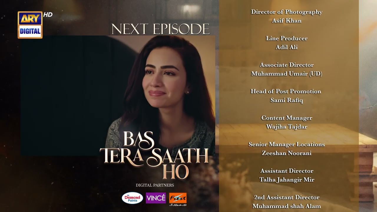 Bas Tera Saath Ho Episode 35 | Teaser | Farhan Saeed | Sana Javed |  ARY Digital