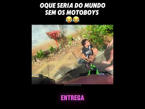 DUVIDO NAO RIR 😂 motoboy ajudou ela