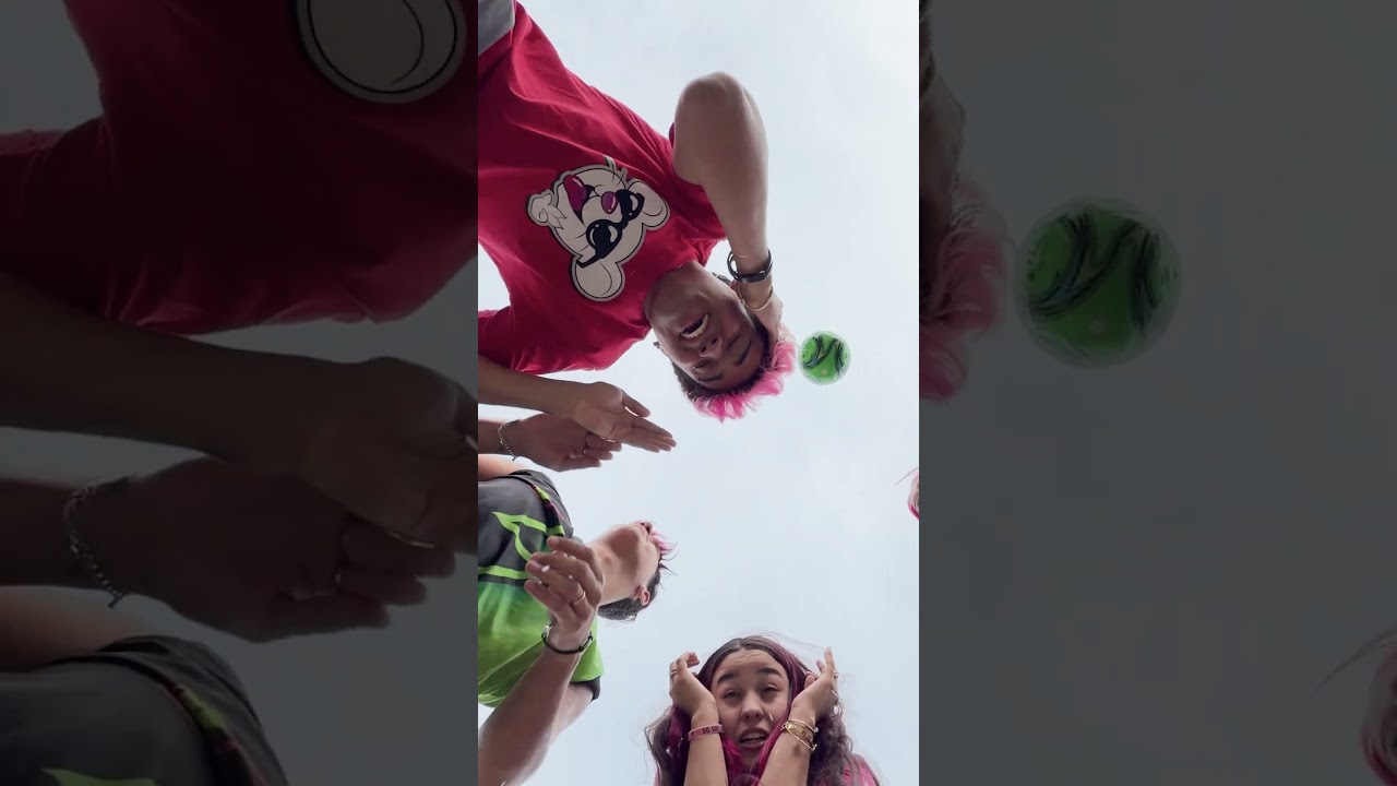 DESAFIO DA BOLA COM OS ROSA