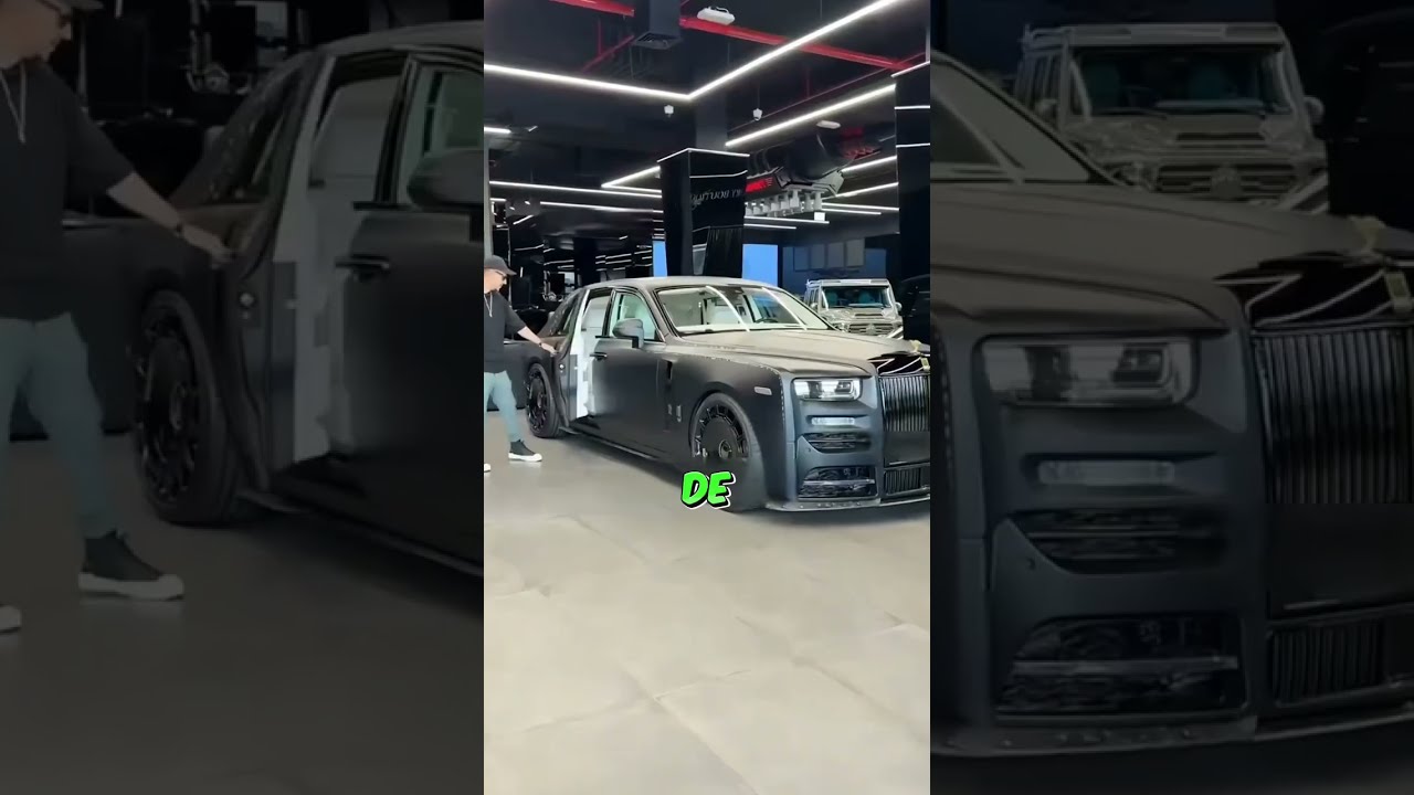 Mano porque que as portas dos rolls royce só abrem pra tras??