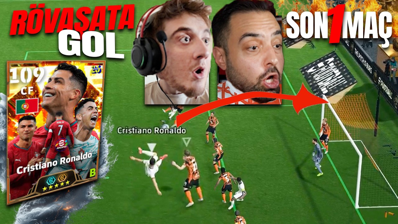 FİNALE SON *1* MAÇ !! RONALDO İMKANSIZ RÖVEŞATA GOL 😱 YOK ARTIK LAN! Ümidi vs Emjan ! EL Pesico 2026