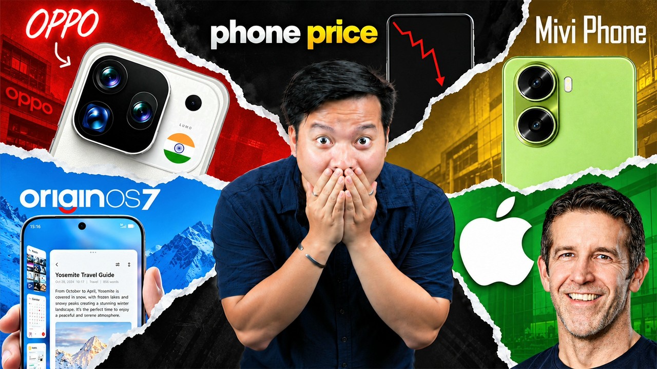India 3nm Processor😍, Mivi Phone India Launch?, Oppo Find X10 India, iPhone 18 Pro, Vivo X500