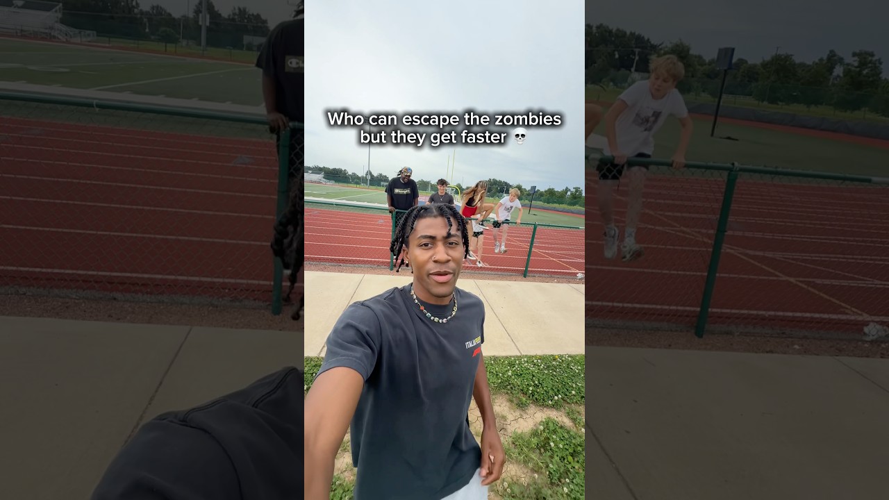 Who can escape Zombies but they get Faster every time 💀💨