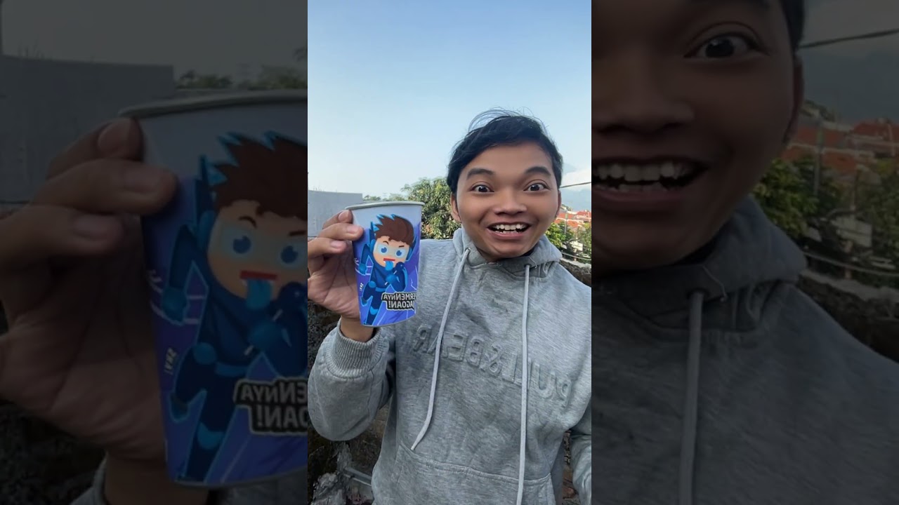 Gelas orang kaya vs gelas orang miskin #shorts #fajarjroo