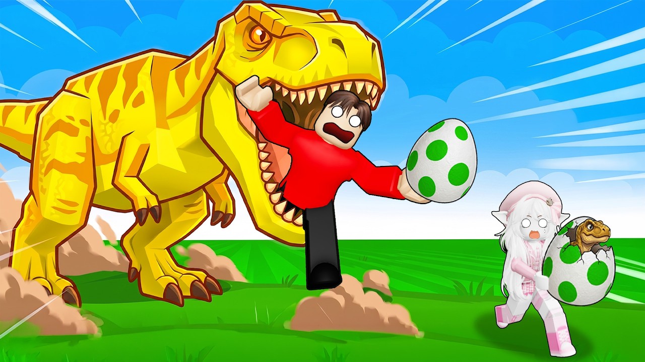 Yuta Mio Mencuri Telur Dinosaurus Sampai Mengamuk, Semua Ketakutan | ROBLOX