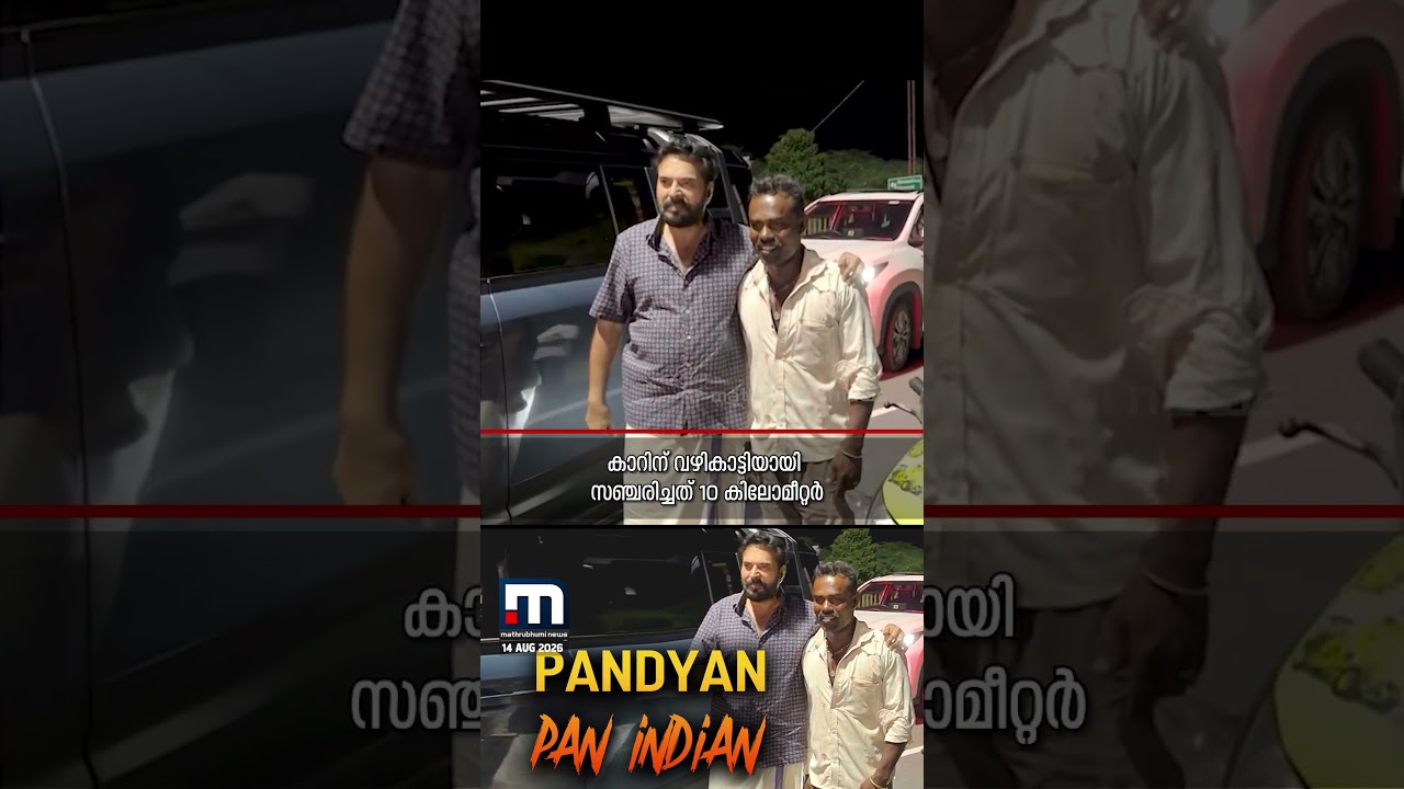 'നീങ്ക മമ്മൂട്ടി സാറാ? എന്നെ ഫോളോ സൈ'; പുലർച്ചെ ൾ മമ്മൂട്ടിക്ക് വഴി കാട്ടി യുവാവ്