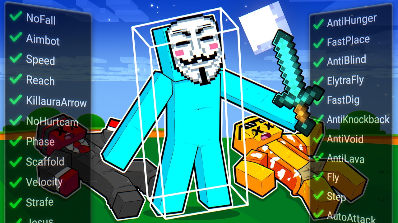 Usei Hack Para Trolar Meus Amigos no Murder Mystery!