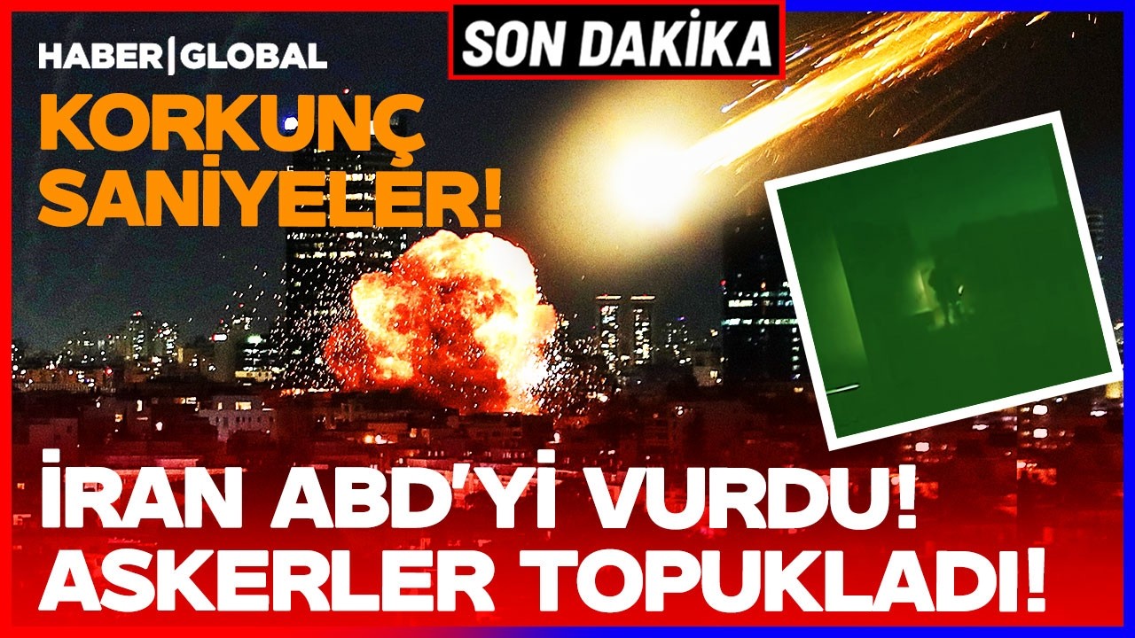 ABD ASKERLERİ İRAN FÜZESİNDEN BÖYLE KAÇTI! Tahran Trump'a Tokadı İndirdi!