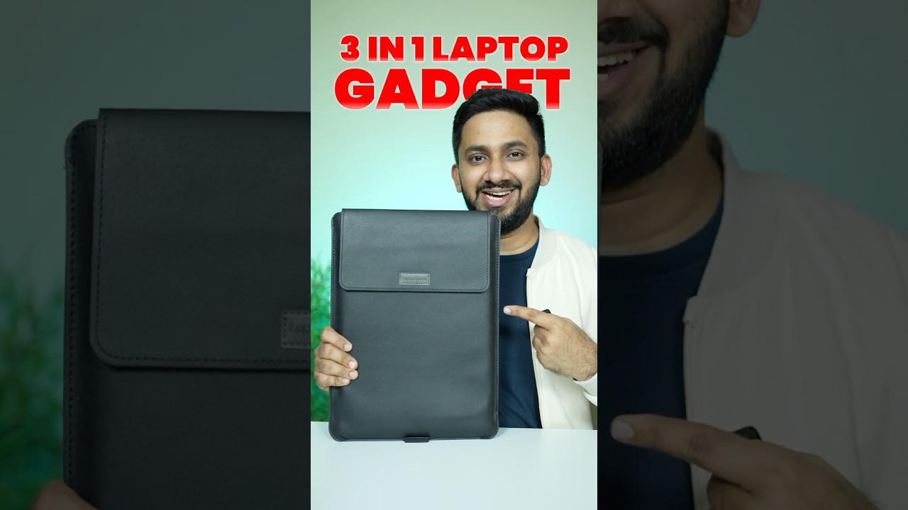 Intha 3 in 1 Laptop Gadget Vera level🔥 Laptop Sleeve & Stand combo