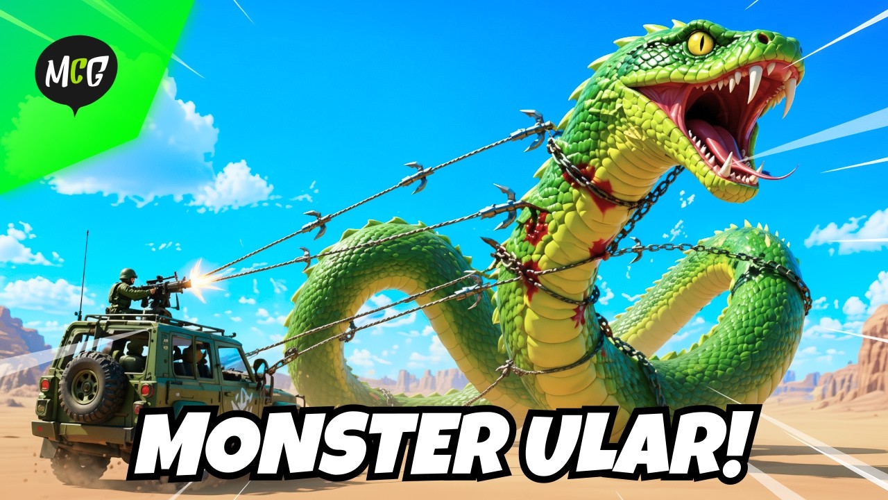 Tangkap Monster Ular Raksasa!