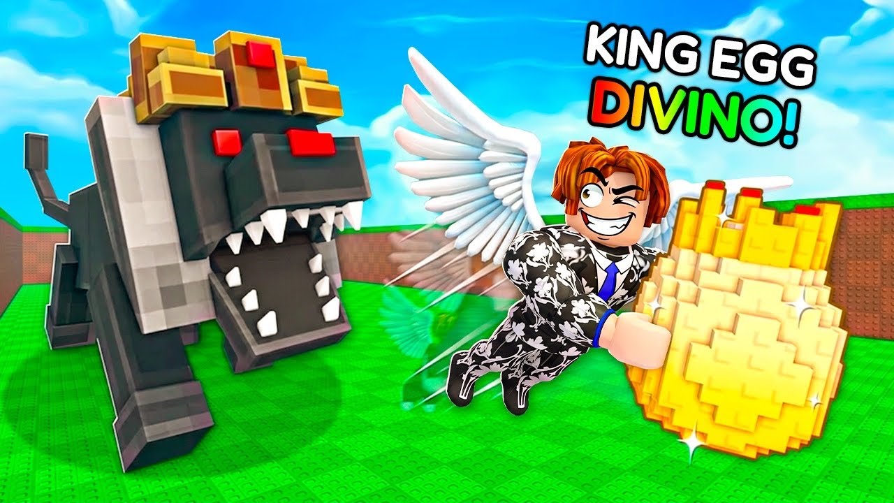 VOEI PARA ROUBAR O OVO MAIS RARO NO ROBLOX