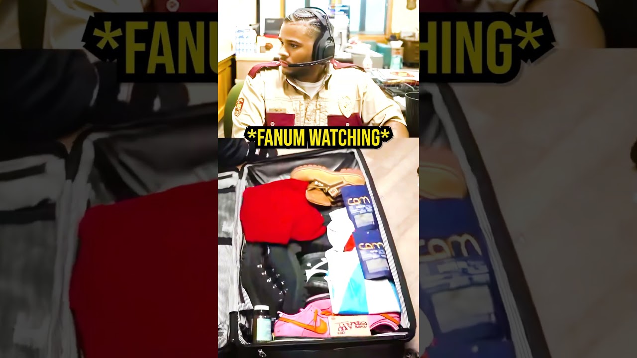 Fanum Caught Silky With Za In His Suitcase At Streamer University! 😳😭🍃
