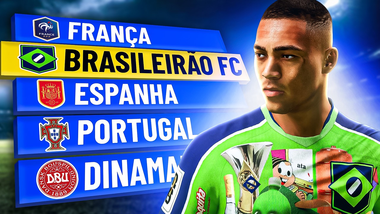 Coloquei a seleção do Brasileirão na Copa do Mundo!