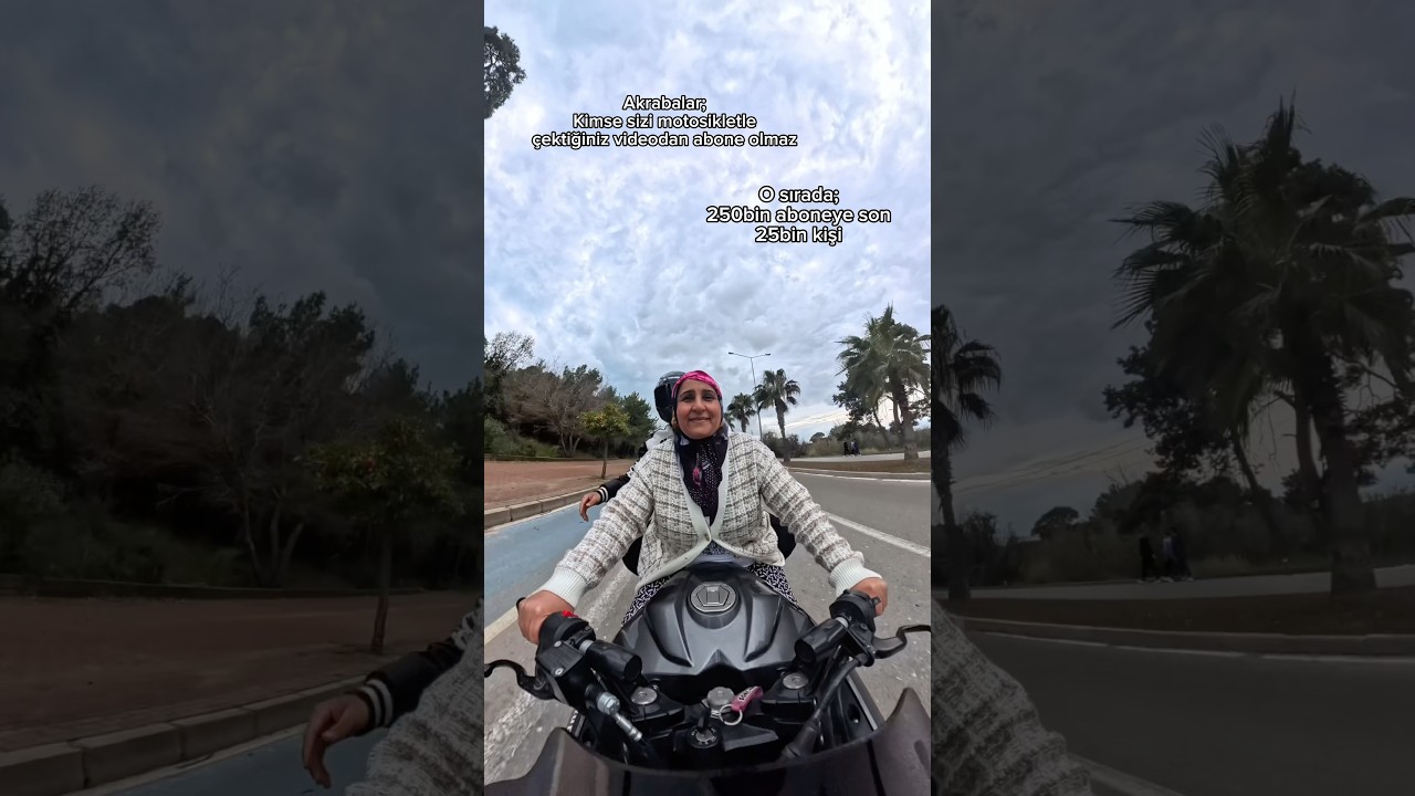Akrabalara inat abone olurmusunuz🫶🏻#anne #keşfet #motovlog #ruperta #bikergirl #motor #akım