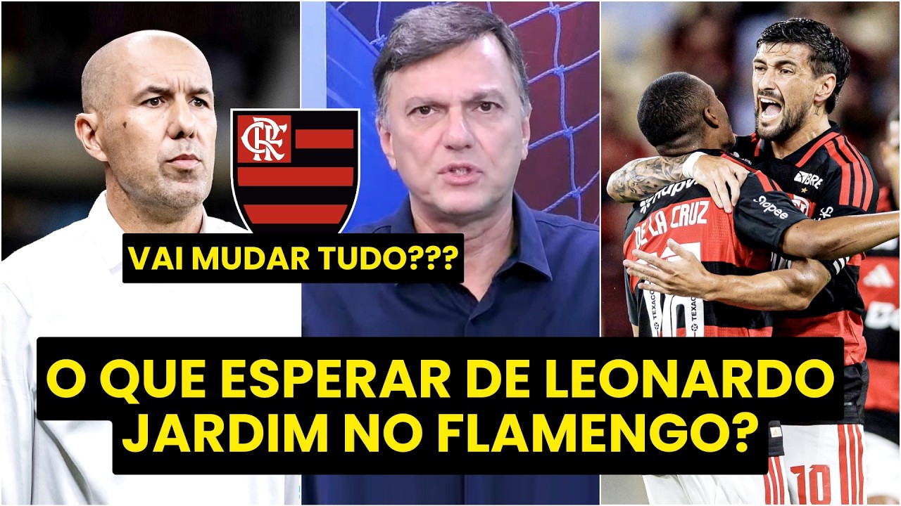 O QUE ESPERAR??? "Pra mim, o LEONARDO JARDIM no FLAMENGO vai..." MAURO CEZAR ANALISA o NOVO TÉCNICO!