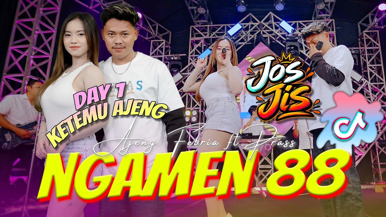 AJENG FEBRIA ft PRAS - NGAMEN 88 (OFFICIAL MUSIC VIDEO ANEKA SAFARI) | PENGEN DIRABI RIDHO ROMA