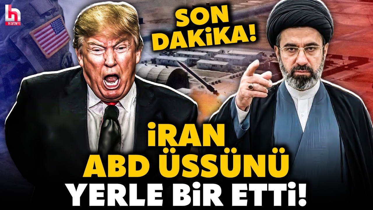 SON DAKİKA! İran, Arabistan'daki ABD üssünü vurdu! Çok sayıda asker yaralı, birçok uçak imha edildi!