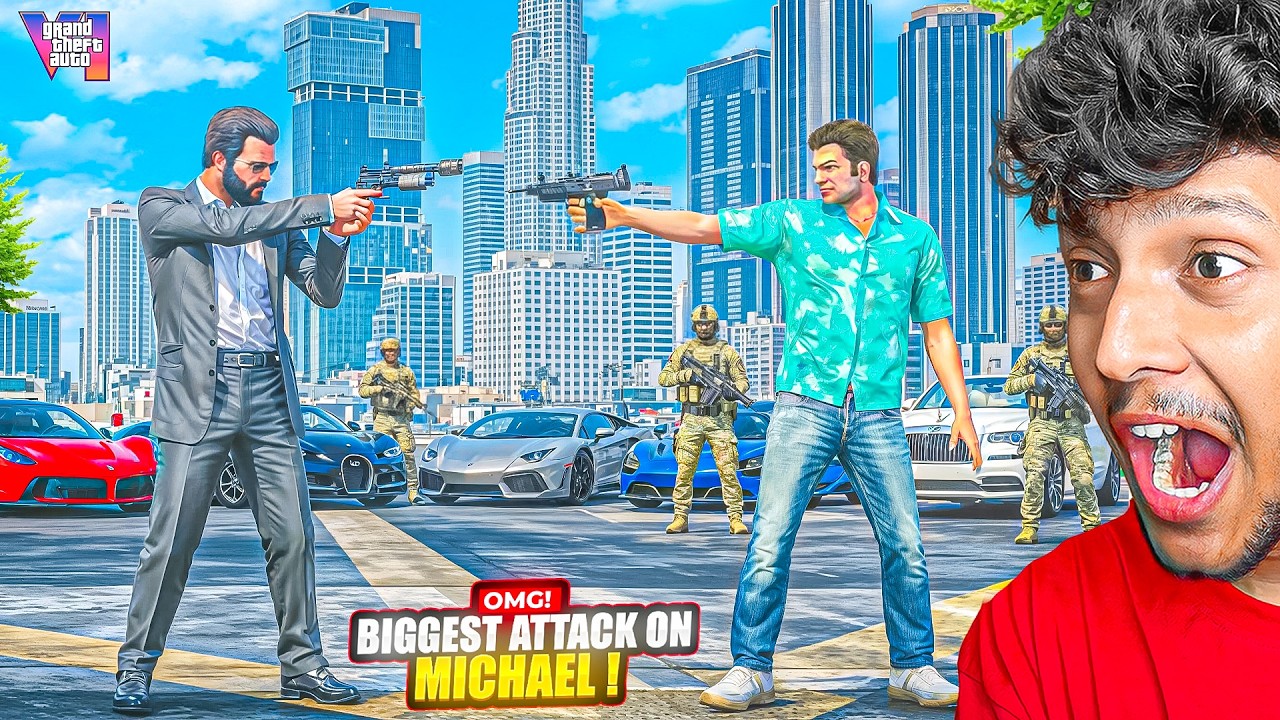 MICHAEL GOT KIDNAPPED BY TOMMY VERCETTI | GTA 5 GAMEPLAY #13