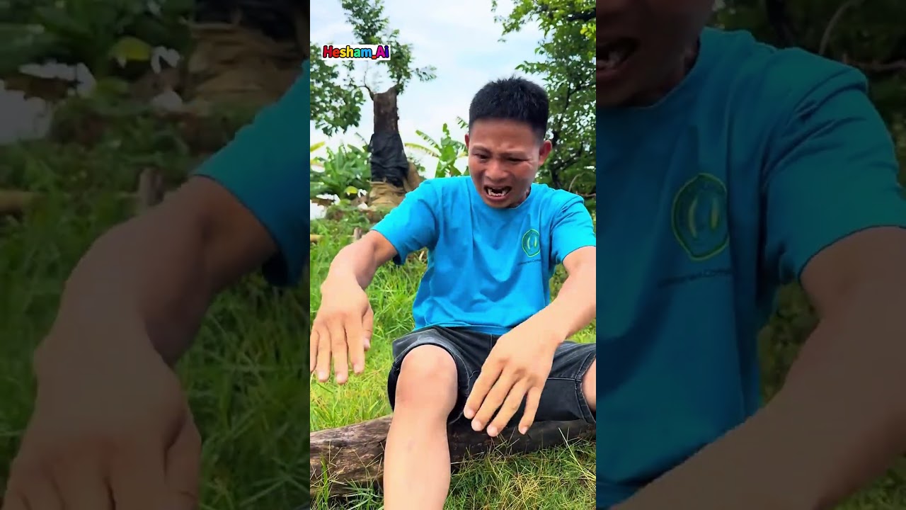 وحش صغير دخل جوه رجلي.. وروكي هو الوحيد اللي قدر ينقذني😱#shorts #viral