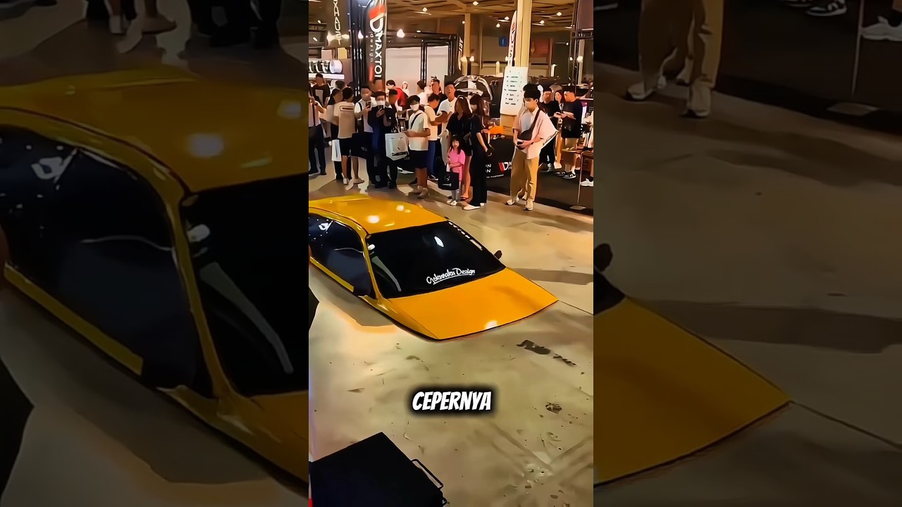 Mobil Ini Nyaris Nempel Lantai! Gimana Nyetirnya? 🚗#shorts #car