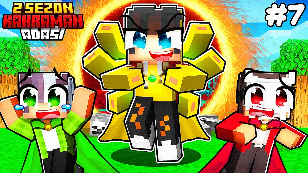 Doktor Strange Oldum! (Büyücü Kahraman) #7 🐶 | Minecraft 2.Sezon Kahraman Adası