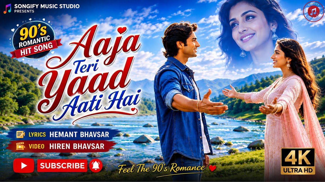 New Song 2026 ♥️ | Aaja Teri Yaad Aati Hai 💕 | 90s Romantic Hindi Love Song | Couple Song