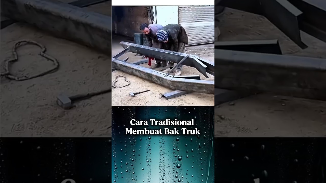 Cara Tradisional Bikin Bak Truk