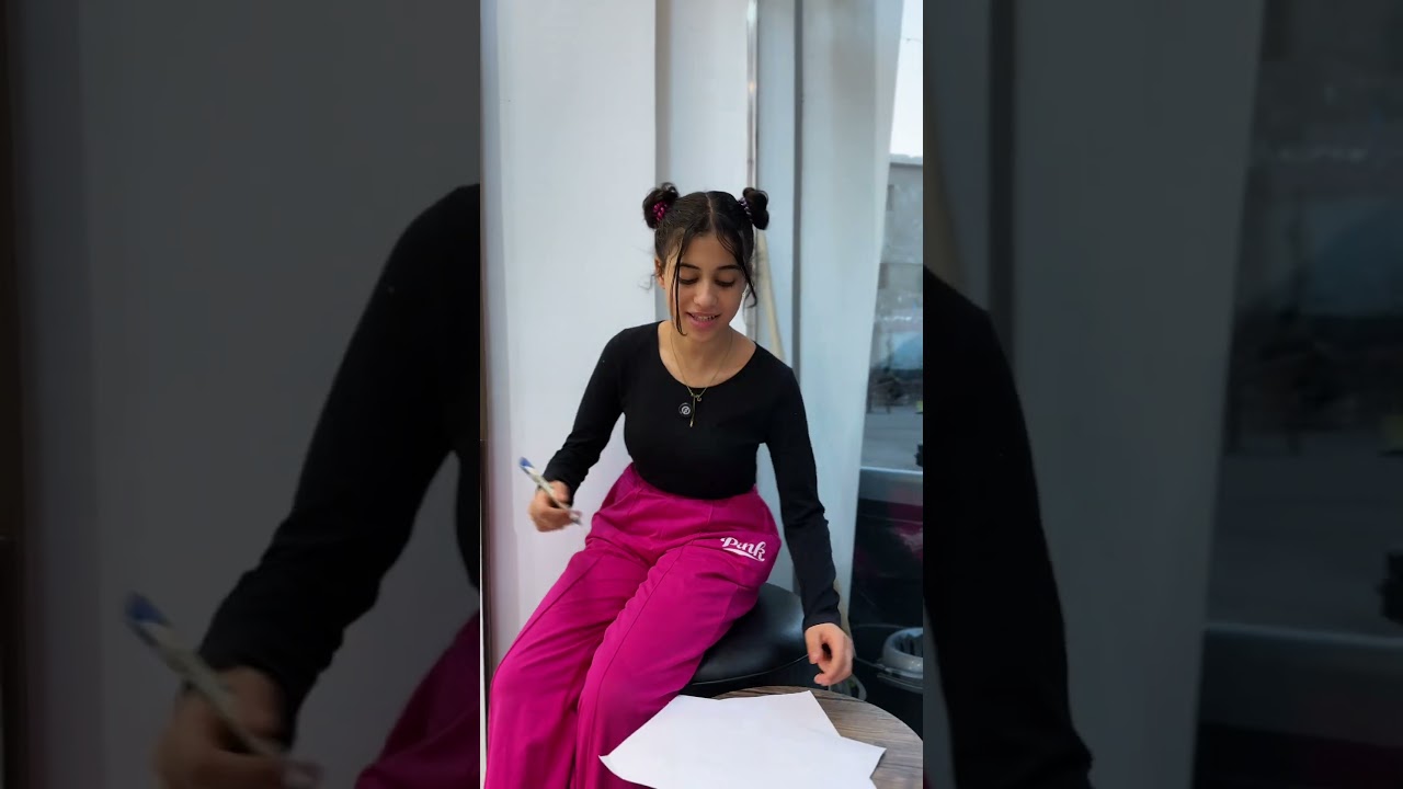 ارسم حلمك..!😱الفديو كامل ع القناة عندي❤️