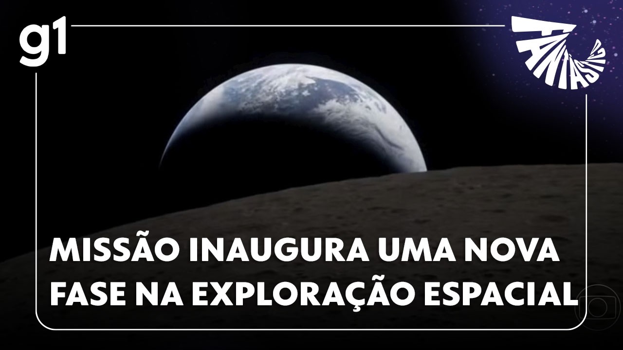 Fantástico: Missão na Lua inaugura uma nova fase na exploração espacial